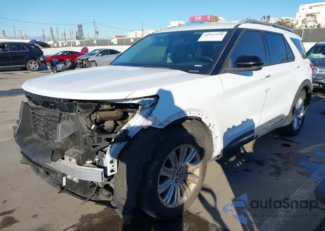 2020 Ford Explorer Limited from USA, damaged, VIN 1FMSK7FH1LGC99188